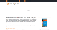 Desktop Screenshot of firstimpressionsconsulting.com